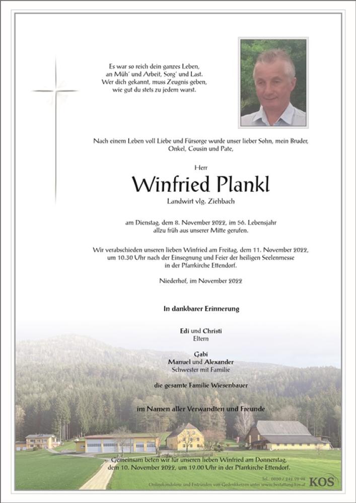 Winfried Plankl